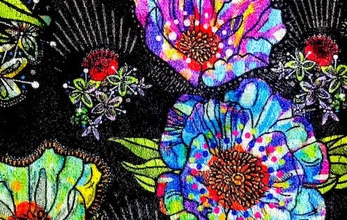 Cottage Bloomscape lampshade image