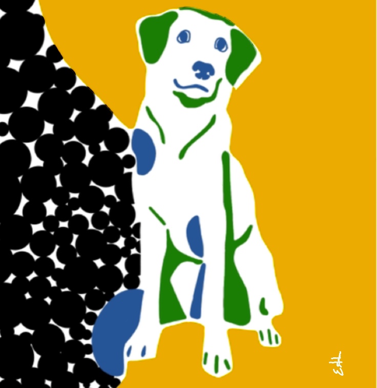 pub portrait & sketch - pet portrait of a cat