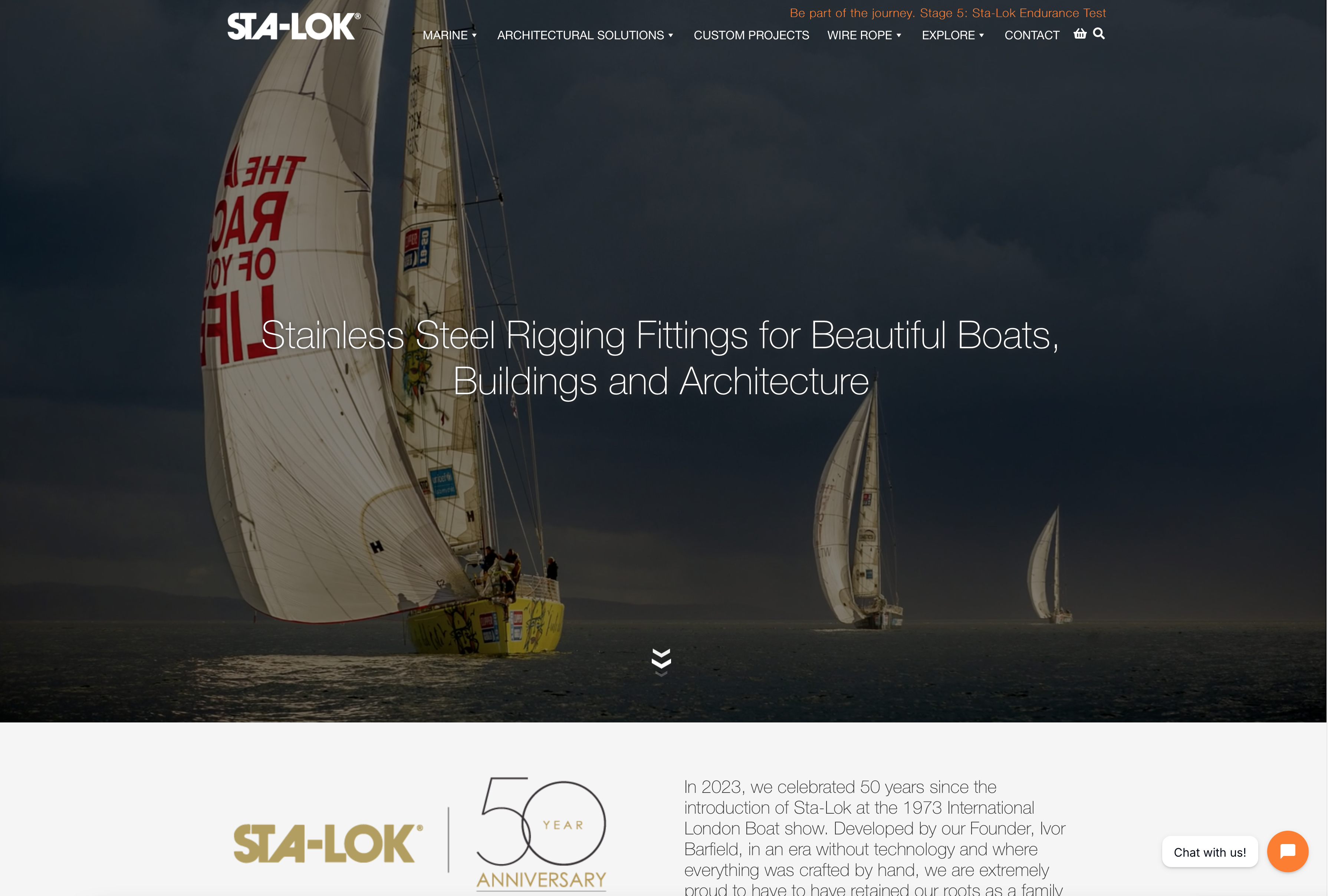 Website project STA-LOK Terminals